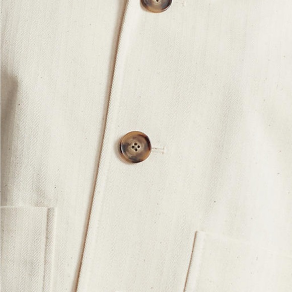 ❌SOLD❌POLO Cropped Herringbone Car Jacket - Picture 4 of 8